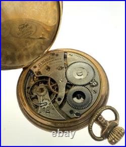 Antique Waltham Pocket Watch Grade 620 16s 15J Fahys Gold Filled Case 1907