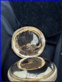 Antique Waltham Pocket Watch Survey Champion Gold Filled Case -c. 1900