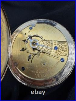 Antique Waltham Pocket Watch Survey Champion Gold Filled Case -c. 1900