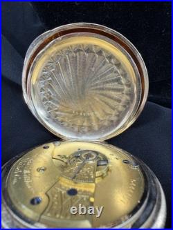 Antique Waltham Pocket Watch Survey Champion Gold Filled Case -c. 1900