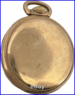 Antique Waltham Premier Pocket Watch Case 16Size 10k RGP Railroad Style CoinEdge