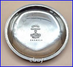 Antique Waltham Wm. Ellery 11 Jewels 18 Size Pocket Watch Heavy Silveroid Case