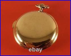 Antique Weltausstellung 1/4 Repeater Pocket Watch 14K Gold Case Ca. 1895