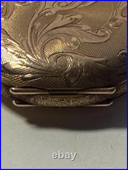 Antique Working 1887 Elgin Hunting Pocket Watch 6S 7J Champion 10k GF Case