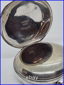 Antique Working 1887 ROCKFORD Coin Silver Victorian Gents 11J Pocket Watch 18s