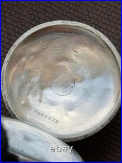 Antique Zenith Pocket Watch Mechanical Swiss Silver 800 Grand Prix Breguet Rare