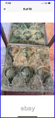 Antique countertop Mercantile Ingersoll Pocket Watch Display Case