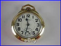 Antique original 16s Elgin B. W. Raymond Rail Road pocket watch 1954. Lovely case