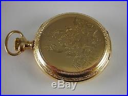 Antique original Hamilton Hayden Wheeler pocket watch 1897. Amazing Hunter case