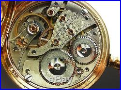 Antique original Waltham pocket watch 1908. 21j. Hunter case marked for U. S. LSS