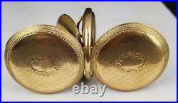 Antique pocket watch 11J W. C. Co 16s DOUBLE HUNTER 10k or 14k GOLD filled