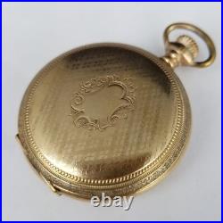 Antique pocket watch 11J W. C. Co 16s DOUBLE HUNTER 10k or 14k GOLD filled