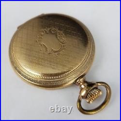 Antique pocket watch 11J W. C. Co 16s DOUBLE HUNTER 10k or 14k GOLD filled