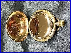 Appleton Tracy & Co. Size 18 Pocket Watch B. W. C. Co GRANGER With 14k/8k GOLD CASE