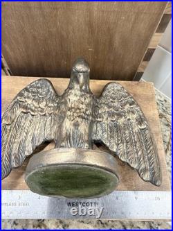 Arnex Eagle Pocket Watch Holder Stand Gold Tone Bird Figurine Desktop Display