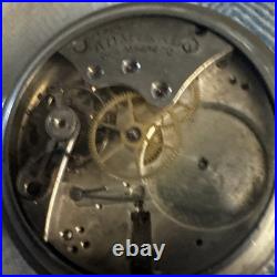 Atq Pocket Watch Repair Lot IWC Case Jacot Locle Waltham Tacy Swiss Parts Tools