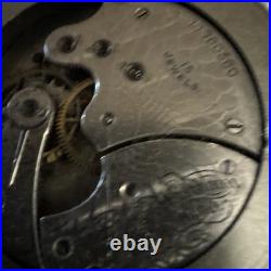 Atq Pocket Watch Repair Lot IWC Case Jacot Locle Waltham Tacy Swiss Parts Tools