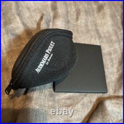 Audemars Piguet Black Nylon Travel Case / Pouch for Watch With Cross