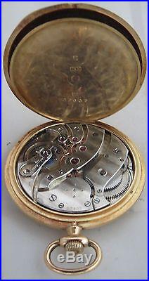Audemars Piguet Chronometre Pocket Watch Open Face 18K solid gold case 46 mm