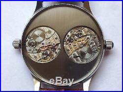 Audemars Piguet wristwatch movement custom made steel case watch