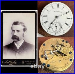 Aurora W. Co. Private Label W. E. GARRETSON THE DALLES OREGON 18 Size 1884