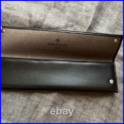 Auth PATEK PHILIPPE VIP Brown Leather Watch Travel case / pouch