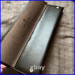 Auth PATEK PHILIPPE VIP Brown Leather Watch Travel case / pouch