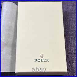 Authentic Rolex taupe gray leather case.travel pouch. Seal in Box? 2025 New Style