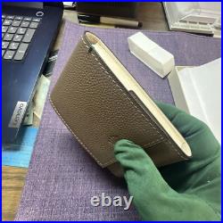 Authentic Rolex taupe gray leather case.travel pouch. Seal in Box? 2025 New Style