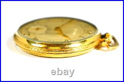 BULOVA Pocket Watch Bulova 17AE Gold Filled 21 Jewels Watch Monogramed Case NICE