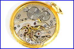 BULOVA Pocket Watch Bulova 17AE Gold Filled 21 Jewels Watch Monogramed Case NICE
