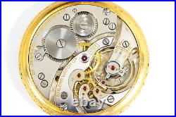 BULOVA Pocket Watch Bulova 17AE Gold Filled 21 Jewels Watch Monogramed Case NICE