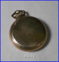 Ball Hamilton 999B 16s 21j Keystone 10k Gold Filled Case Railroad Pocket Watch