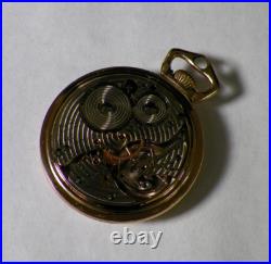 Ball Hamilton 999B 16s 21j Keystone 10k Gold Filled Case Railroad Pocket Watch