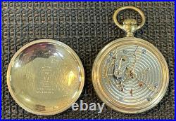 Ball Official RR Standard Pocket Watch Gr 999H 18s 17j Mod 1 20 Yr GF Case Runs