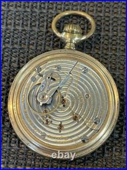 Ball Official RR Standard Pocket Watch Gr 999H 18s 17j Mod 1 20 Yr GF Case Runs