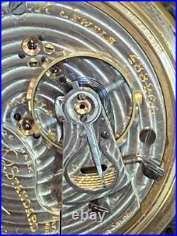 Ball Official RR Standard Pocket Watch Gr 999H 18s 17j Mod 1 20 Yr GF Case Runs