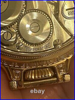 Beautiful 16 Size Pocket Watch Elgin B. W. Raymond 23 Jewels Salesman Sample Case