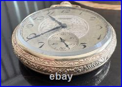 Beautiful 1926 Elgin 16s Grade 291 Pocket Watch-Gold Filled Case-Running