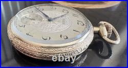 Beautiful 1926 Elgin 16s Grade 291 Pocket Watch-Gold Filled Case-Running