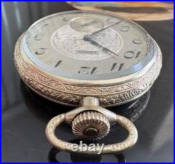 Beautiful 1926 Elgin 16s Grade 291 Pocket Watch-Gold Filled Case-Running