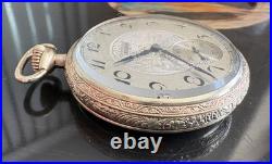Beautiful 1926 Elgin 16s Grade 291 Pocket Watch-Gold Filled Case-Running