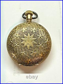 Beautiful Pre-1897 Wadsworth Rambler Gold-Filled 18S Hunter Pocket Watch Case