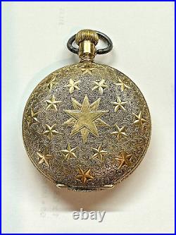 Beautiful Pre-1897 Wadsworth Rambler Gold-Filled 18S Hunter Pocket Watch Case