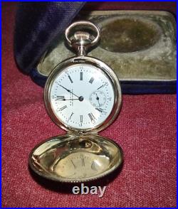Beautiful S B Bailey Pocketwatch with Original Velvet Box