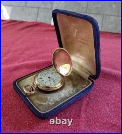 Beautiful S B Bailey Pocketwatch with Original Velvet Box