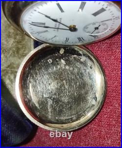 Beautiful S B Bailey Pocketwatch with Original Velvet Box