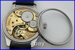 Big Swiss Mechanical Military Marriage Luxury Wristwatch Steel Case Pilots WW2