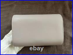 Blancpain Watch Travel Case / Pouch Gray Leather with Box Ring / earring
