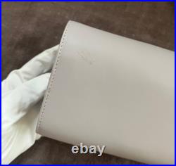 Blancpain Watch Travel Case / Pouch Gray Leather with Box Ring / earring
